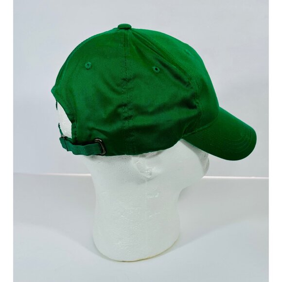 Mountain Dew Logo Green Adjustable Baseball Cap Cotton Unisex One Size Clean Sod - Picture 9 of 11